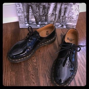 Dr. Martens Shoes - Black patent leather
